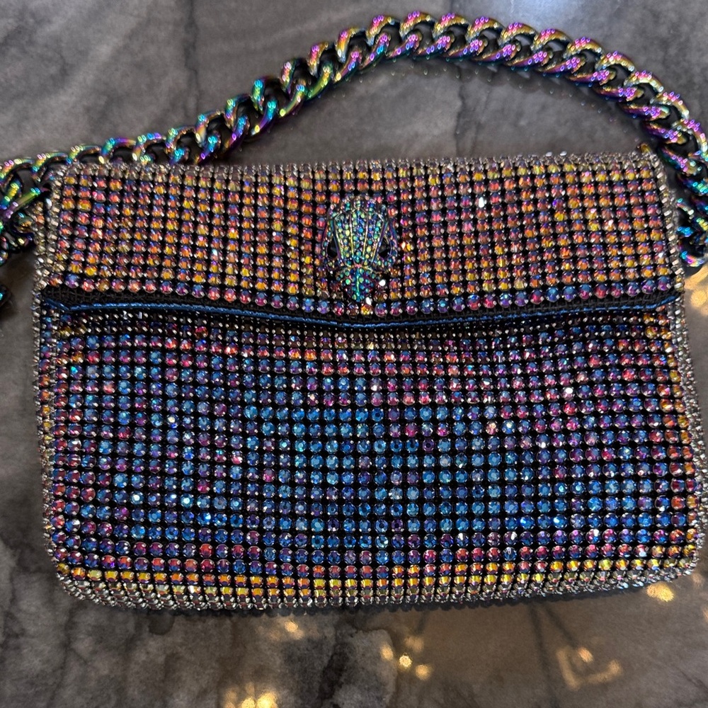 KIRT GEIGER - SPECIAL Multicolor Crystal Embellished Women's Bag- AMAZING!!!!
